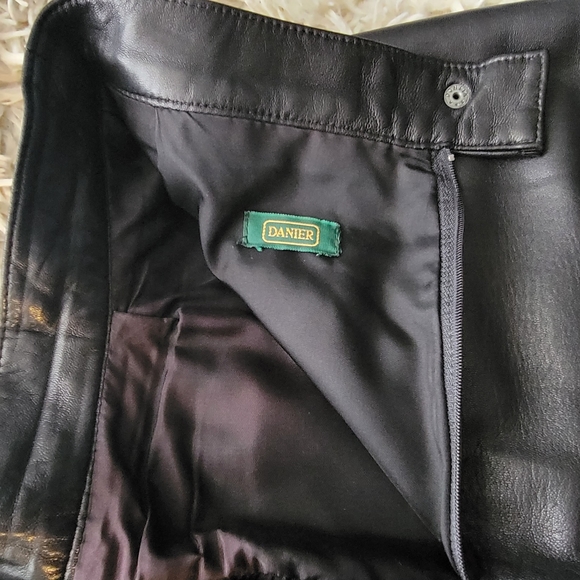 Daniel leather shorts - Picture 3 of 6